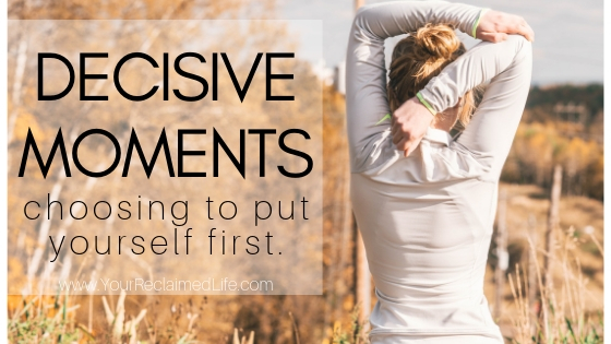 |Decisive Moments: healthy habits for life|