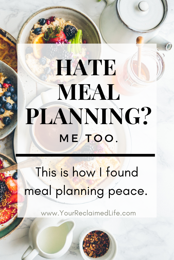 meal planning