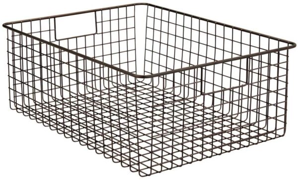 metal storage bin